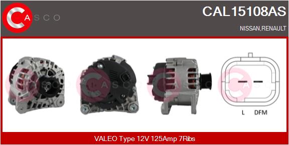 Generator - CAL15108AS CASCO