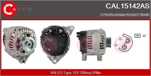 Generator - CAL15142AS CASCO
