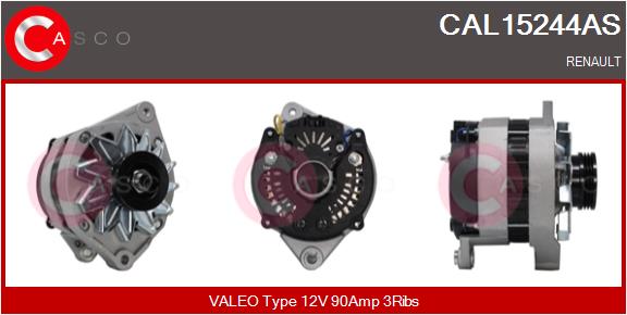 Alternator - CAL15244AS CASCO