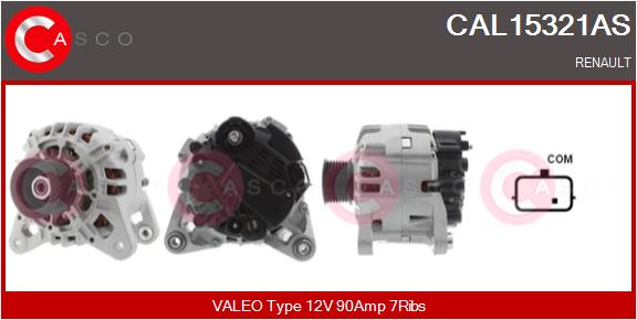 Alternatore - CAL15321AS CASCO