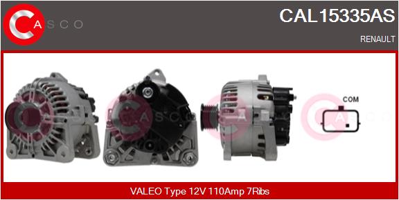Alternatore - CAL15335AS CASCO