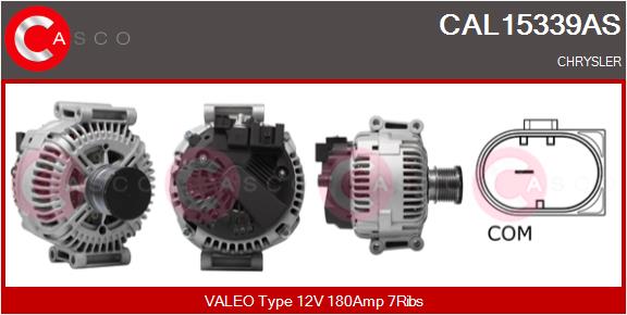 Alternatore - CAL15339AS CASCO