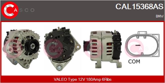 Alternator - CAL15368AS CASCO