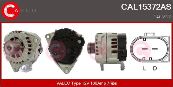 Alternatore - CAL15372AS CASCO