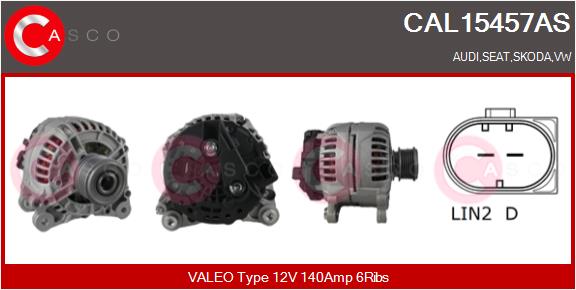 Generator - CAL15457AS CASCO