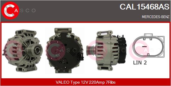 Alternatore - CAL15468AS CASCO