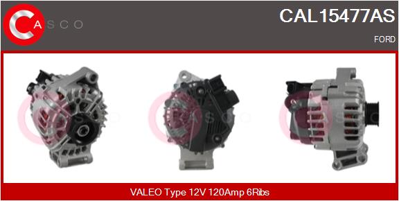 Alternator - CAL15477AS CASCO