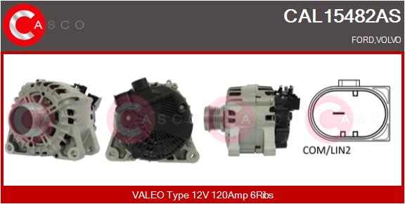 Alternatore - CAL15482AS CASCO
