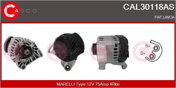 Generator - CAL30118AS CASCO