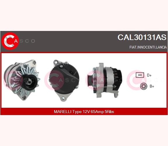 Alternatore - CAL30131AS CASCO