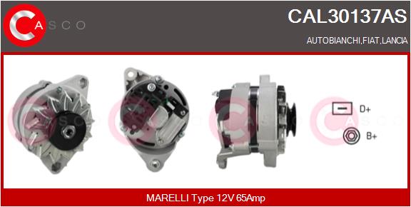 Alternatore - CAL30137AS CASCO