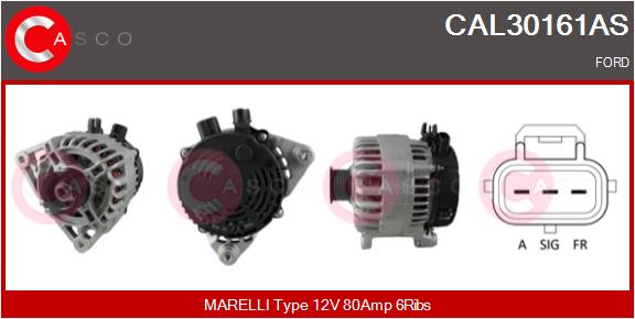 Alternatore - CAL30161AS CASCO