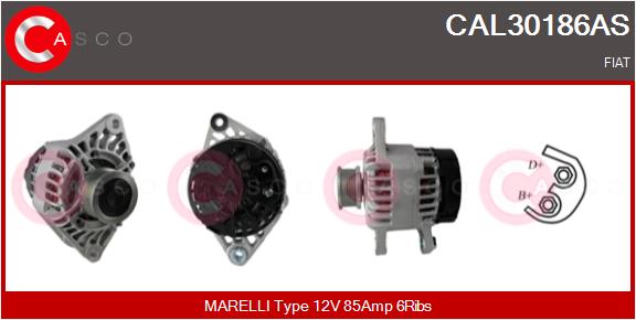 Generator - CAL30186AS CASCO