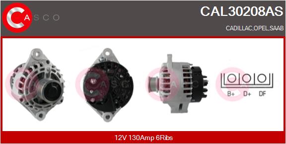 Alternatore - CAL30208AS CASCO