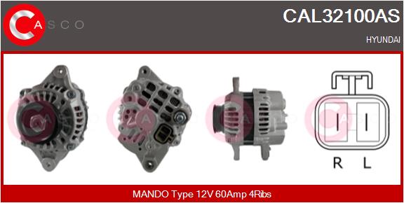 Alternatore - CAL32100AS CASCO