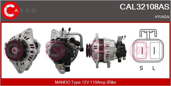 Generator - CAL32108AS CASCO