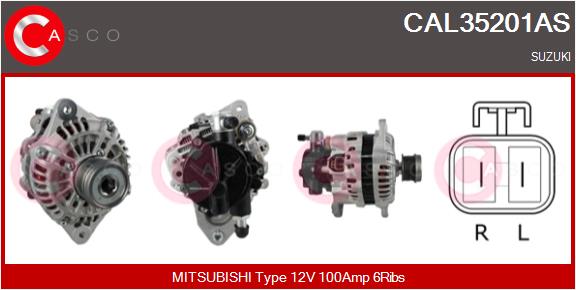 Generator - CAL35201AS CASCO