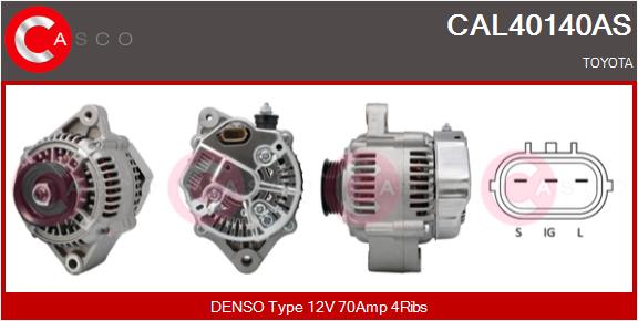 Alternatore - CAL40140AS CASCO