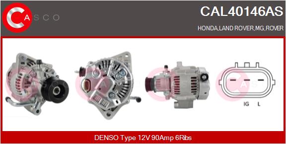Alternatore - CAL40146AS CASCO