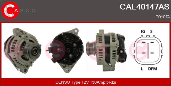 Alternatore - CAL40147AS CASCO