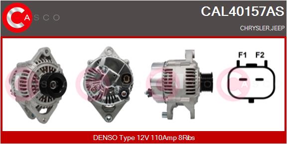 Alternator - CAL40157AS CASCO