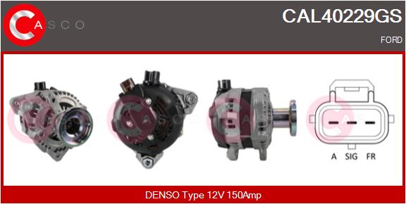 Alternatore - CAL40229GS CASCO
