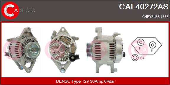 Генератор - CAL40272AS CASCO