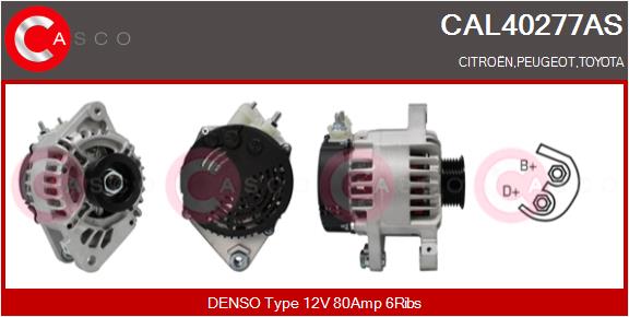 Alternatore - CAL40277AS CASCO