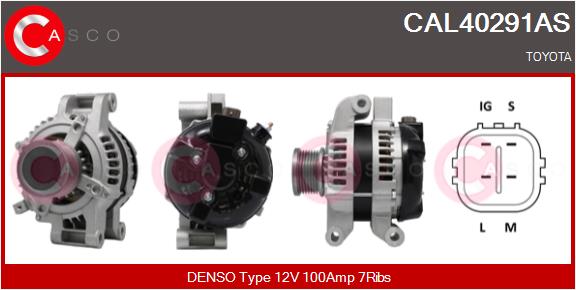 Alternatore - CAL40291AS CASCO