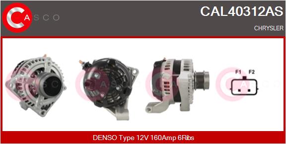 Alternatore - CAL40312AS CASCO