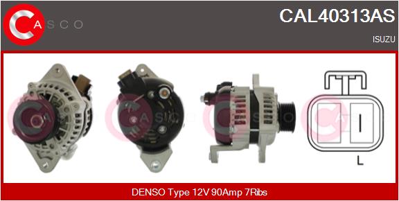 Alternatore - CAL40313AS CASCO