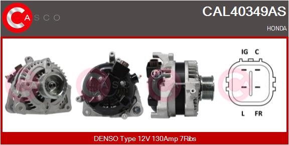 Alternatore - CAL40349AS CASCO
