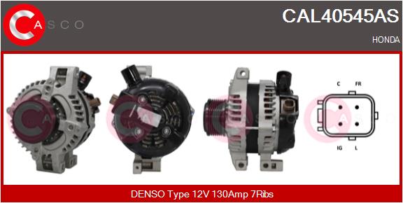 Генератор - CAL40545AS CASCO