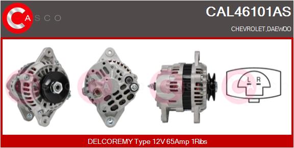 Alternatore - CAL46101AS CASCO