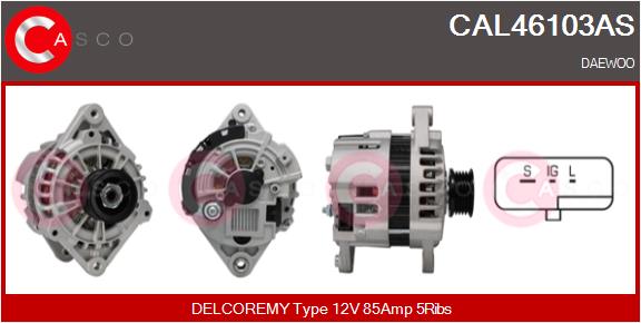 Alternatore - CAL46103AS CASCO