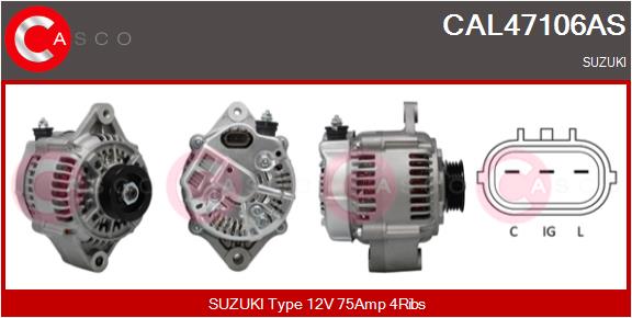 Generator - CAL47106AS CASCO