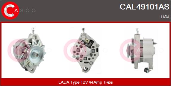 Alternatore - CAL49101AS CASCO