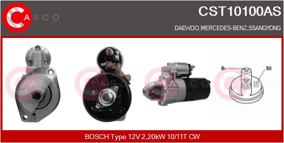 Starter - CST10100AS CASCO