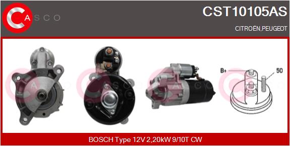 starteris - CST10105AS CASCO