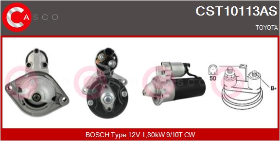 starteris - CST10113AS CASCO