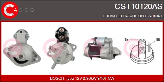 starteris - CST10120AS CASCO