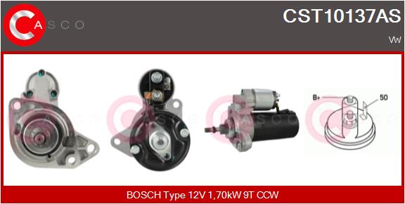 starteris - CST10137AS CASCO