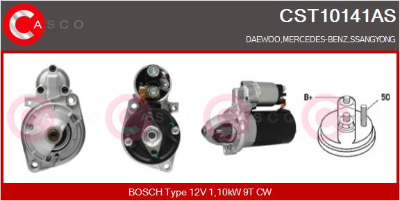 starteris - CST10141AS CASCO