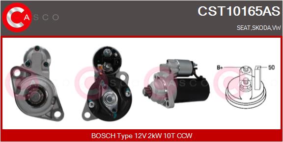 Motorino d'avviamento - CST10165AS CASCO