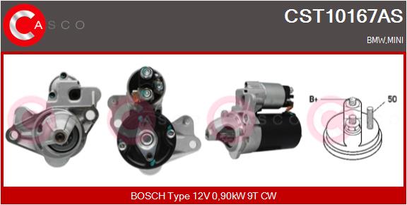 Motorino d'avviamento - CST10167AS CASCO