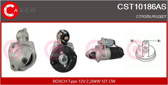 Starter - CST10186AS CASCO