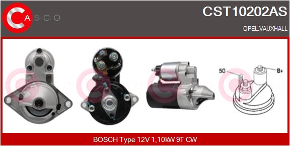 starteris - CST10202AS CASCO