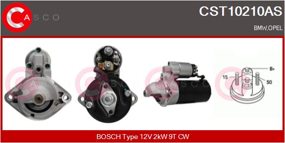 starteris - CST10210AS CASCO