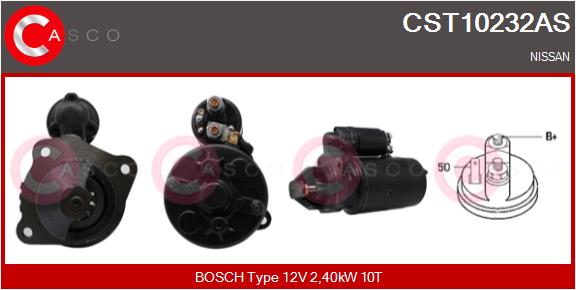 Motorino d'avviamento - CST10232AS CASCO