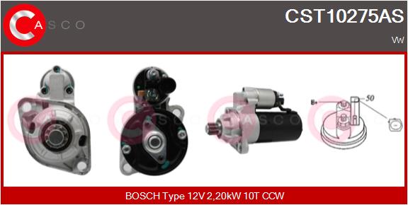 starteris - CST10275AS CASCO